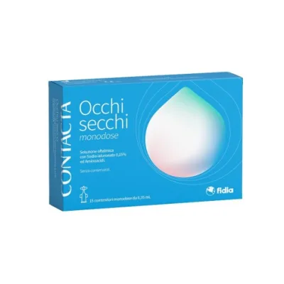 CONTACTA OCCHI SECCHI COLLIRIO MONODOSE 15PZ