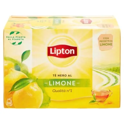 Lipton Tè Nero Al Limone 20 filtri