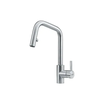 PRONTA CONSEGNA - Franke Miscelatore monocomando Kubus Doccia 115.0529.207 finitura inox satinato