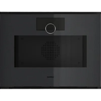 Gaggenau Forno combinato a vapore con cerniera a sinistra da incasso GS251100 finitura Gaggenau Onyx da 60 cm