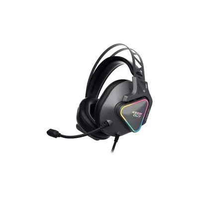 CUFFIE GAMING KEEPOUT HXPRO+ con microfono USB 2.0 flessibile Suono 7.1