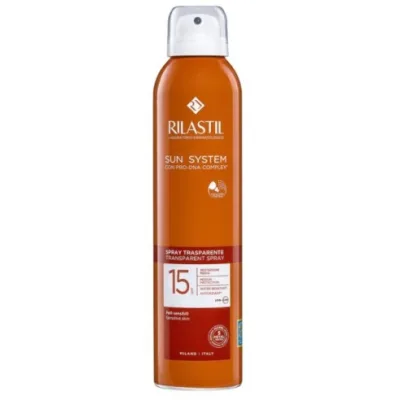 RILASTIL SUN SYSTEM SPRAY TRANSPARENTE SPF15 200ML