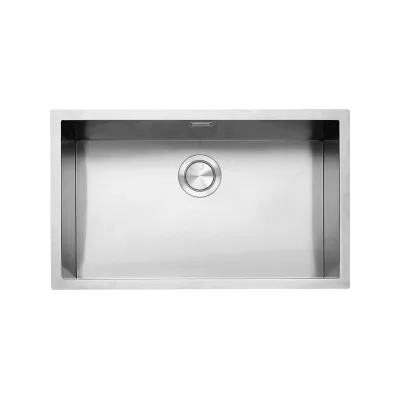 Barazza Lavello una vasca R12 1QR70I finitura inox satinato da 75.5x45.5 cm - IN PROMOZIONE FINO AL 6/07