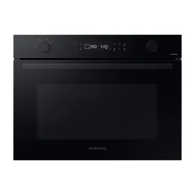 Samsung: Forno microonde compatto NQ5B4513GBK finitura vetro nero da 60 cm