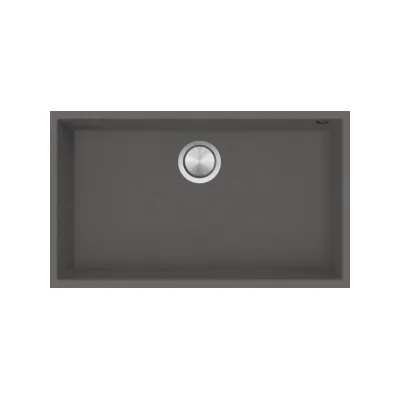 Barazza Lavello sottotop a una vasca SOUL 1QSO81GS finitura b_granite grigio da 76.5x44 cm - IN PROMOZIONE FINO AL 6/07