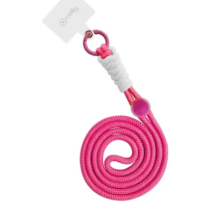 CELLY NECK LACET NYLON PINK FLUO LACETNYLPKF