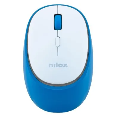 MOUSE DUAL SILENT RECHARG WHITE/BLU NXMDWS103