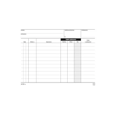 DATA UFFICIO CF10 RAPP.LAVORI ESEG.50/50 C.AUTOR DU1679C0000