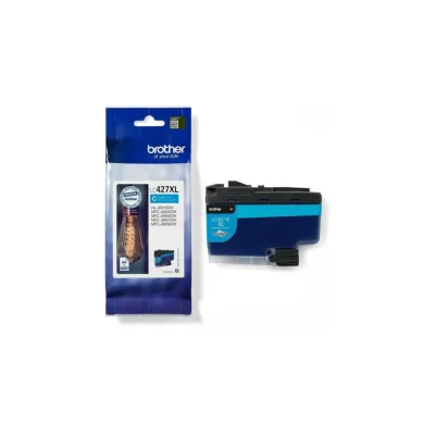 CARTUCCIA ORIGINALE BROTHER LC427XLCY LC-427XLC CIANO HL J6010DW 5K