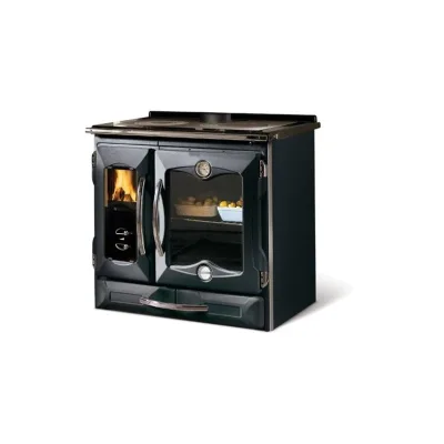 La Nordica Cucina a legna SUPREMA.16 3004330 finitura nero