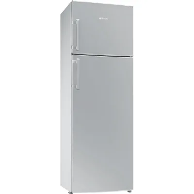 Smeg Frigorifero doppia porta a libera installazione FD32ES finitura silver da 60 cm - IN PROMOZIONE FINO AL 30/06