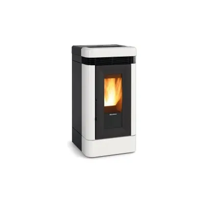 Extraflame Stufa a pellet ventilata LUCIA.16 1292501 finitura bianco