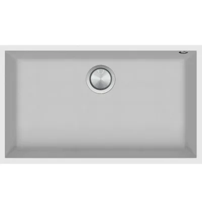 Barazza Lavello sottotop a una vasca SOUL 1QSO81BS finitura b_granite bianco da 72.5x40.5cm - PROMOZIONE ATTIVA FINO AL 19/10