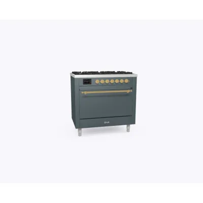 Ilve Cucina P36N da incasso Nostalgie P366DDQNSY forno pirolitico cieco e piano cottura 6 fuochi da 91.1 cm - IN PROMOZIONE FINO AL 6/07