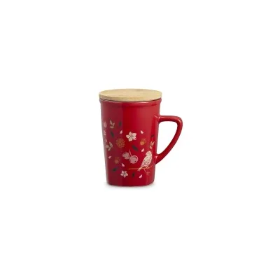 NEAVITA INFUSIERA NATURA E BENESSERE ROSSA 380ML
