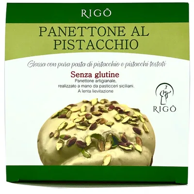Rigo' panettone pistacchio 650 g