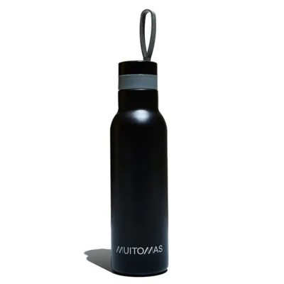 MUITOMAS MUITOMAS WATERBOTTLE LACET 500ML BK WBOTTLELC500BK
