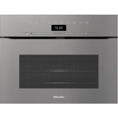 Miele Forno compatto multifunzione con microonde integrato H 7440 BMX senza maniglia da 60 cm - RICHIEDERE PREVENTIVO