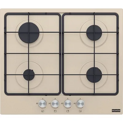 Franke: Piano cottura a gas Smart 600 FHSM 604 4G OA E 106.0554.388 finitura avena da 59 cm