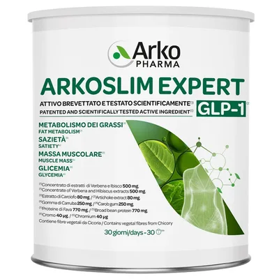 Arkoslim Expert Glp-1 Controllo Appetito e Perdita Peso Polvere 270g