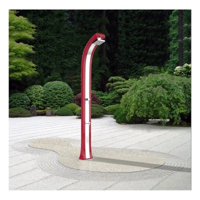 Arkema Doccia tradizionale Spring Plus in polietilene in diverse finiture da h. 225 cm