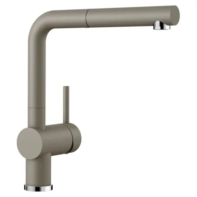 Blanco Miscelatore monocomando con doccetta estraibile LINUS-S 1517621 finitura tartufo