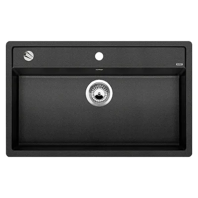 Blanco Lavello una vasca DALAGO 8 1516629 finitura antracite da 81.5x51 cm - Sopratop