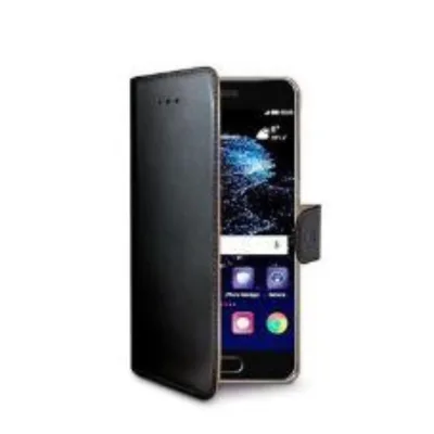 CELLY WALLY CASE HUAWEI P10 PLUS BLACK WALLY646