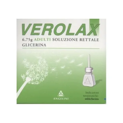VEROLAX ADULTI 6 CLISMI RETTALI 6,75G