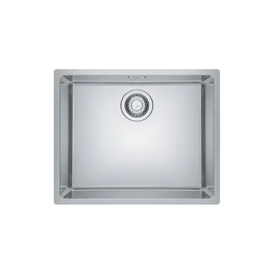 PRONTA CONSEGNA - Franke: Lavello una vasca Maris Sottotop MRX 110-50 122.0525.271 finitura inox satinato da 50x40 cm
