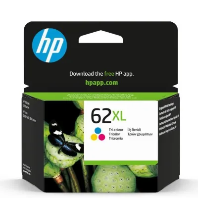 HP 62XL HIGH YIELD TRI-COLOR INK D14SLAE