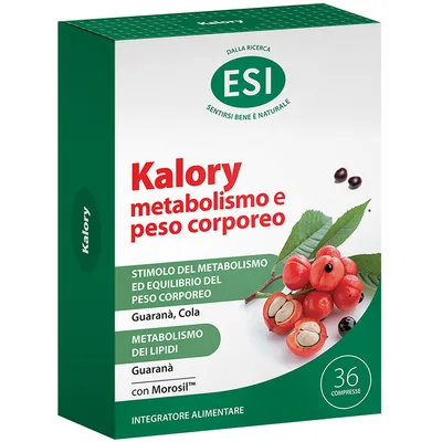 Esi Kalory Metabolismo E Peso Corporeo 36 Compresse Senza Glutine