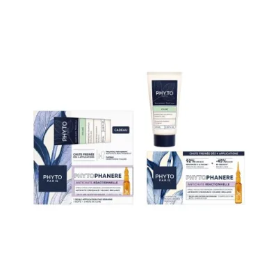 PHYTO PHYTOPHANERE SET ANTICADUTA TEMPORANEA + SHAMPOO VOLUMIZZANTE