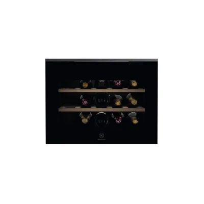 PRONTA CONSEGNA - Electrolux | Cantina vino da incasso KBW6H finitura vetro Pure Black da 60 cm
