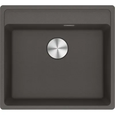 Franke: Lavello una vasca Vasche Sopratop Urban UBG 610-72 114.0714.189 finitura grigio ardesia da 78x50 cm