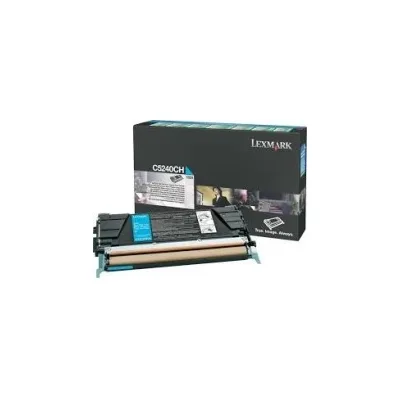 Toner ORIGINALE LEXMARK C524 CIANO C5240CH 5K