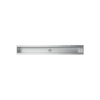 Foster Canale attrezzato 3025 881 finitura acciaio inox da 84.6x12 cm - IN PROMOZIONE FINO AL 30/06