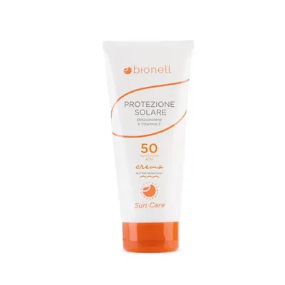 Crema solare protezione alta spf 50 bionell