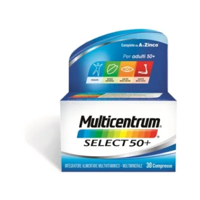 MULTICENTRUM SELECT 50+ 30 COMPRESSE