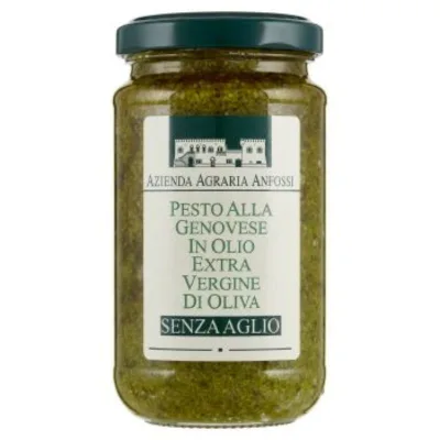Anfossi Pesto alla Genovese senza aglio in olio extra vergine di oliva185 g