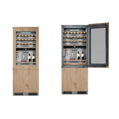 GRF Frigocantina con cassettone da incasso ROW7557GSPR1R da 76 cm - Apertura a Destra