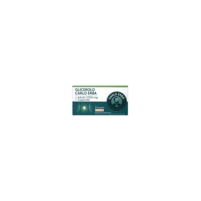GLICEROLO*AD 18SUPP 2250MG