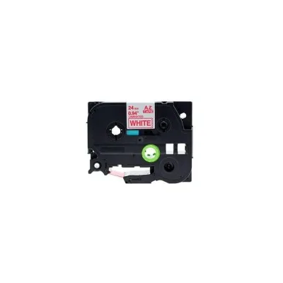 NASTRO ETICHETTE LAMINATE COMPATIBILI BROTHER TZE-252 TZE252 24MM 8MT TZ-251