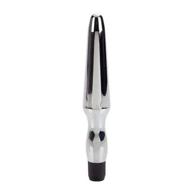 Sonda anale vibrante CalExotics Waterproof Anal Probe 16,5 cm Ø 2,5 cm argento IPX6