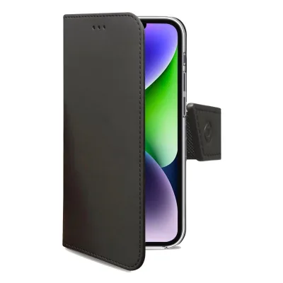 CELLY WALLY CASE IPHONE 14 PLUS BLACK WALLY1026