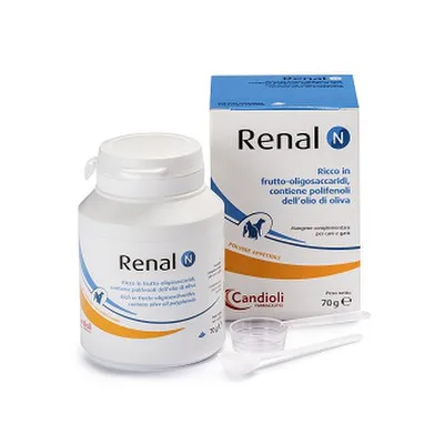 Candioli Renal N Polvere Integratore Intestinale Cani e Gatti 70 g
