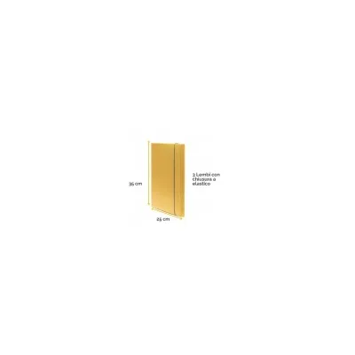 FELLOWES LEONARDI CARTELLA 3 LEMBI HOLOS GIALLO 100102102