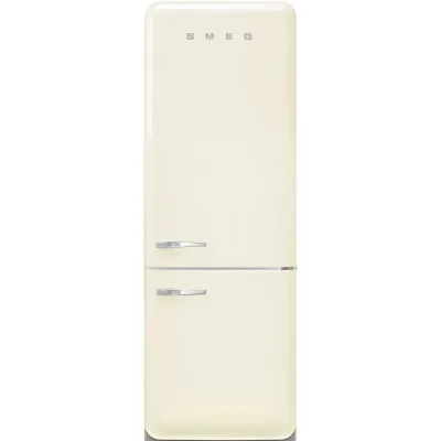 Smeg Frigorifero combinato con cerniere a destra a libera installazione FAB38RCR6 finitura panna da 71 cm - IN PROMOZIONE FINO AL 30/06