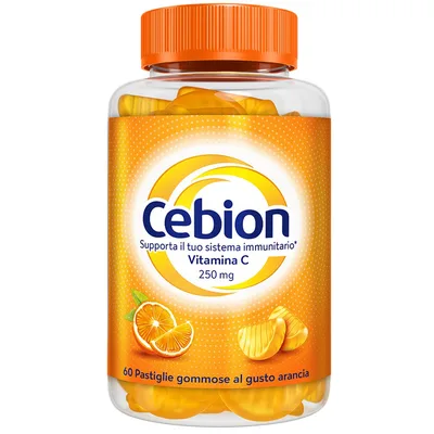 Cebion Vitamina C 60 Pastiglie Gommose all'Arancia