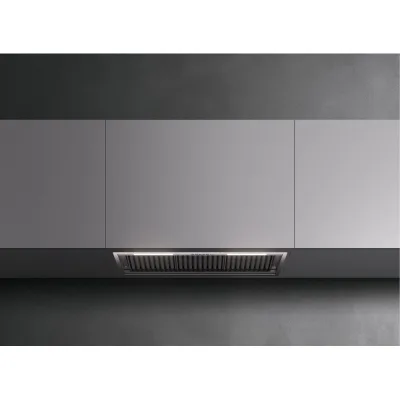 Falmec Cappa da incasso Gruppo Incasso Plus No-Drop finitura inox da 90 cm